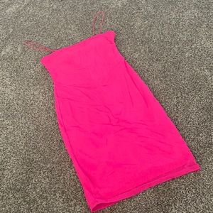 Small forever 21 fuchsia pink dress
